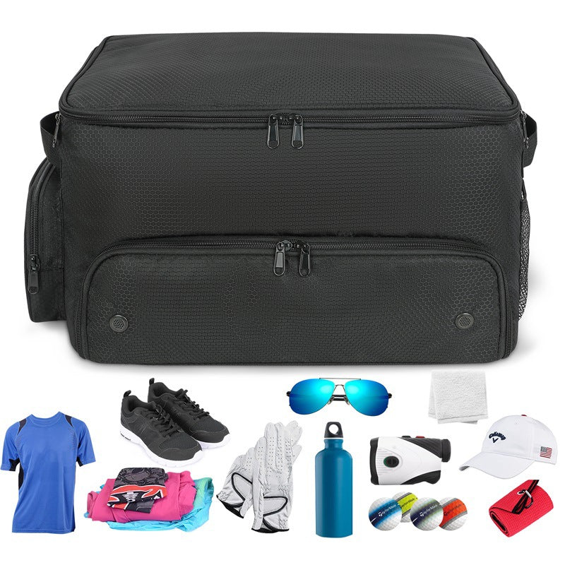 Sports Gear Organizer Zippered Multi-Compartment Lightweight & Durable