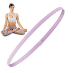 Sports Headbands Non-Slip Nylon & Spandex Set of 4