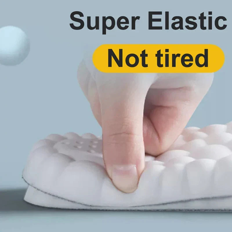 Sports Insoles Arch Support & Shock-Absorbing Breathable Latex