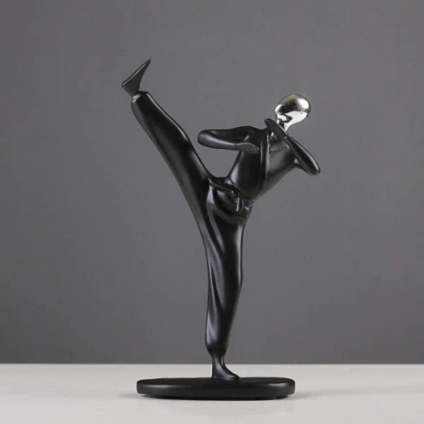 Sports Sculpture Handcrafted Resin Minimalist Design