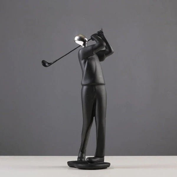Sports Sculpture Handcrafted Resin Minimalist Design