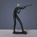 Sports Sculpture Handcrafted Resin Minimalist Design