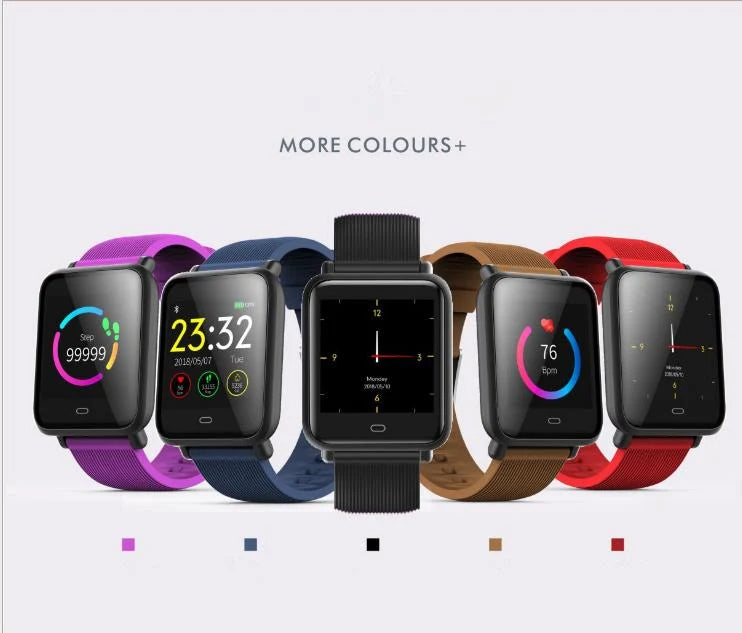 Sports Smartwatch GPS & Heart Rate Monitor Water-Resistant
