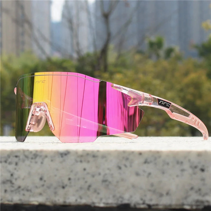 Sports Sunglasses Polarized Lenses Lightweight Flexible Frame