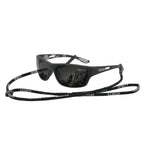 Sports Sunglasses Polarized UV Protection Wrap-Around Neck Cord