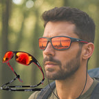 Sports Sunglasses Polarized UV400 Lightweight Wrap-Around