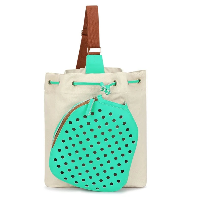 Sports Tote Bag Weather-Resistant Spacious Exterior Pouch