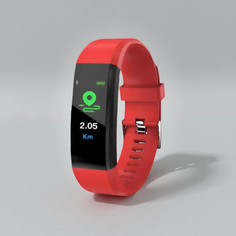 Sports Watch Heart Rate & Blood Pressure IP67 Waterproof
