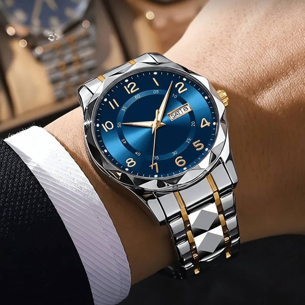 Sports Watch Titanium Chronograph & Alarm