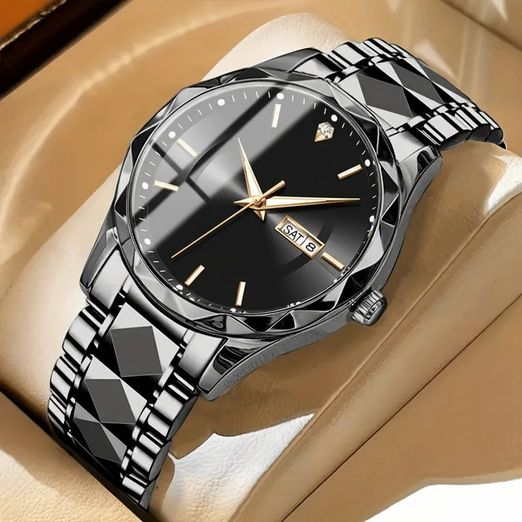 Sports Watch Titanium Chronograph & Alarm