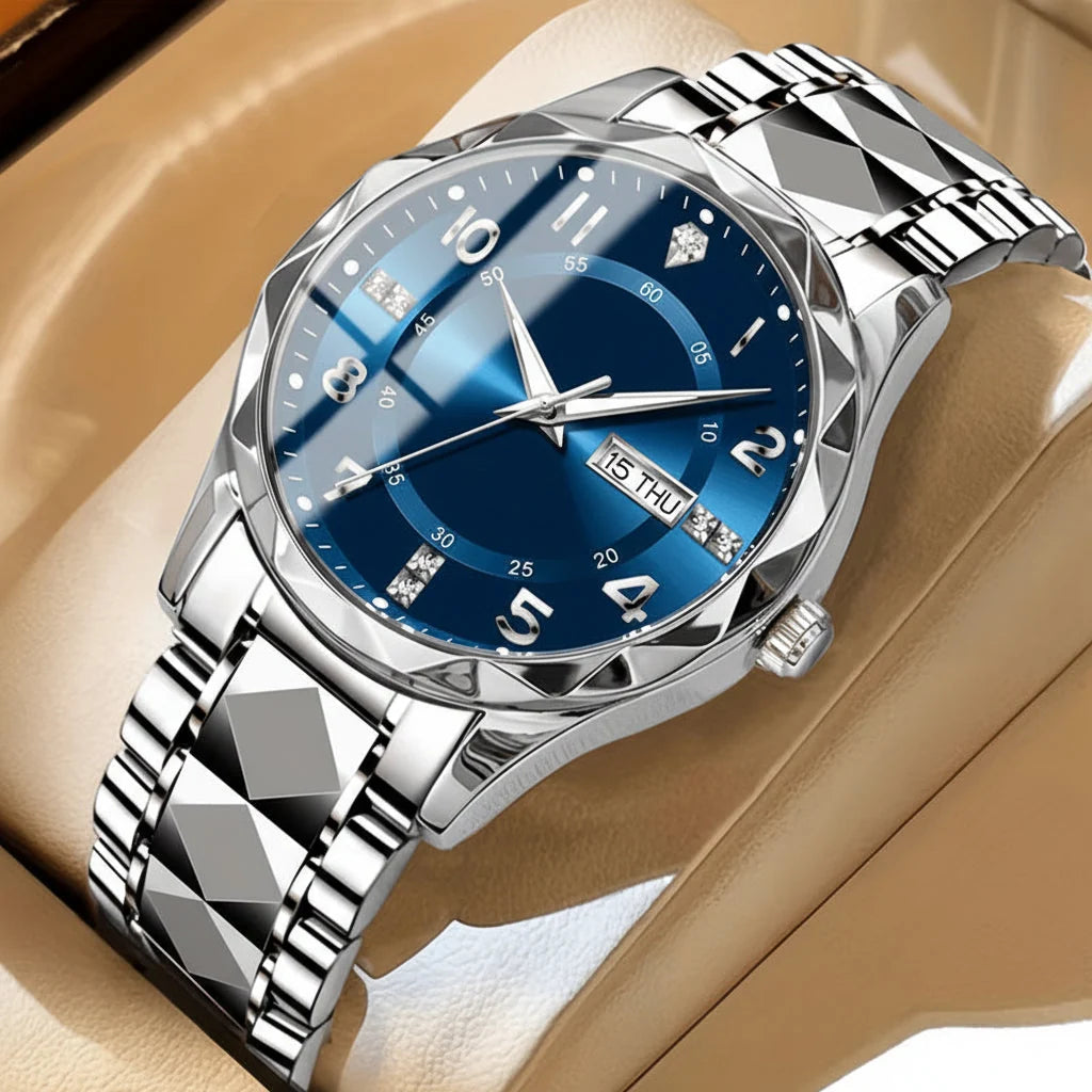 Sports Watch Titanium Chronograph & Alarm