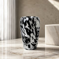 Spotted Clear Glass Flower Vase (9 x 24.5 cm)