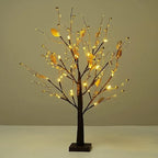 Spring Tree Warm White LED Battery-Powered Flexible Branches
