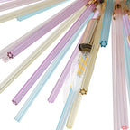 Sputnik Chandelier 12-Light Dimmable Rainbow Brass