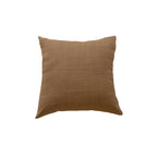 Square Accent Pillow Grid Texture Polyester-Cotton Removable Cover