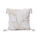 Square Cushion Cover Bouclé Teddy Texture & Concealed Zipper