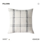 Square Cushion Cover Hand-Tufted Floral Chenille Hidden Zip