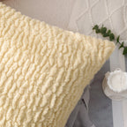 Square Cushion Cover Micro Plush & Concealed Zip 18x18in