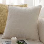 Square Cushion Cover Micro Plush & Concealed Zip 18x18in