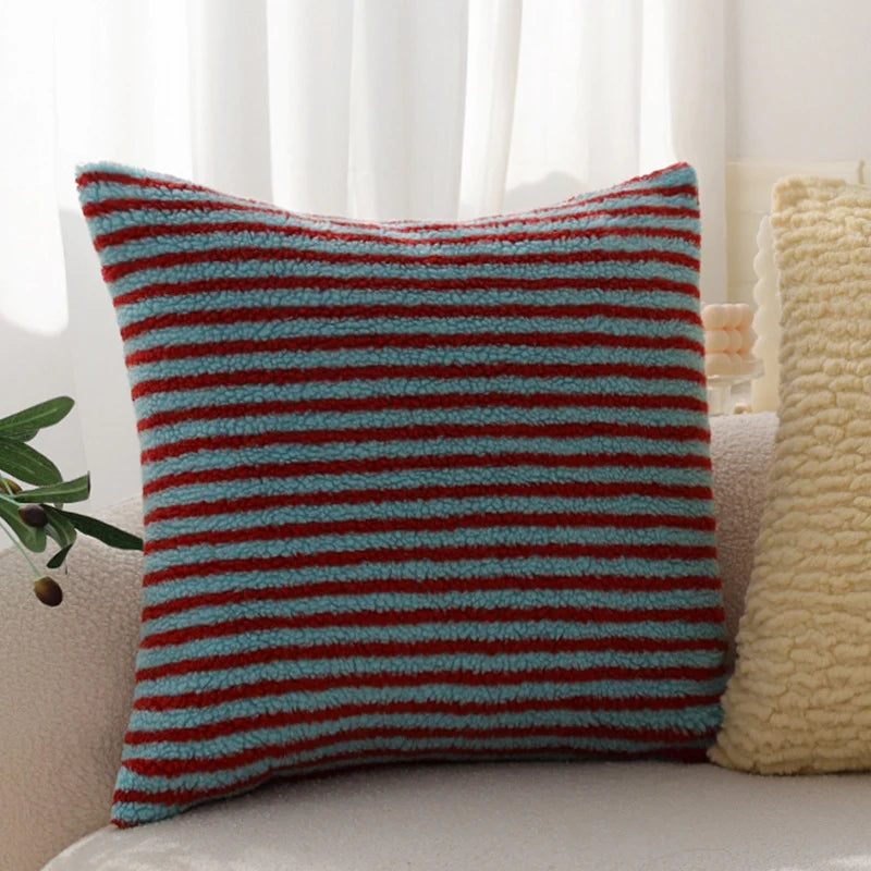 Square Cushion Cover Micro Plush & Concealed Zip 18x18in