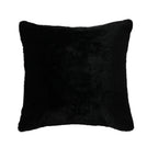 Square Cushion Cover Plush Microfiber Hidden Zipper Machine Washable