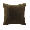 Square Cushion Cover Plush Microfiber Hidden Zipper Machine Washable