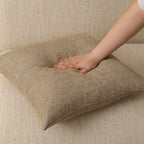 Square Decorative Cushion Bouclé Polyester-Filled