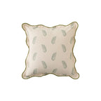 Square Decorative Pillow Floral Print Removable Cover Hypoallergenic Fill