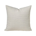 Square Decorative Pillow Woven Triangle Chenille Removable Cover