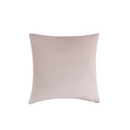 Square Pillow Cover Quilted Herringbone Cotton-Blend