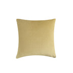 Square Pillow Cover Quilted Herringbone Cotton-Blend