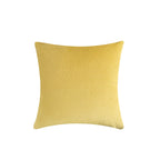 Square Pillow Cover Quilted Herringbone Cotton-Blend