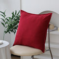 Square Pillowcase Linen-Cotton Hidden Zipper Hotel Style