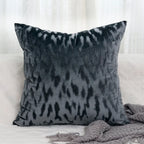 Square Throw Pillow Cover Low-Pile Velvet Hidden Zipper