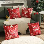 Square Throw Pillow Cover Velvet Screenprint Machine Washable
