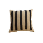 Square Throw Pillow Knitted Tufted Diamond Motif 18 Inch