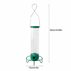 Squirrel-Proof Weatherproof Bird Feeder (5.1 lb Capacity)