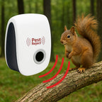 Squirrel Repellent Ultrasonic Chemical-Free 800 Sq Ft