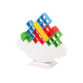 Stacking Balance Game Colorful Geometric Blocks