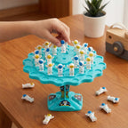 Stacking Balance Game Space-Themed Astronauts Spinner & Dice