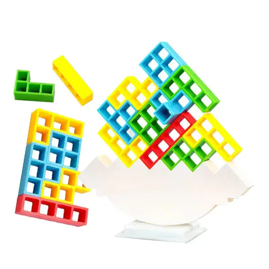 Stacking Blocks Magnetic Tetris Design