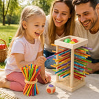 Stacking Game 3-In-1 Wooden Bright Non-Toxic