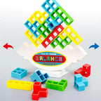 Stacking Toy Tetris-Inspired Magnetic 24-Piece