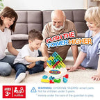 Stacking Toy Tetris-Inspired Magnetic 24-Piece