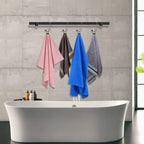 Stainless Steel 360° Rotating Closet Clips (Anti-Slip Tips)