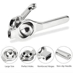 Stainless Steel Pulp-Free Lemon Squeezer