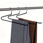 Stainless Steel Z-Shaped Pants Hangers (Set of 10)