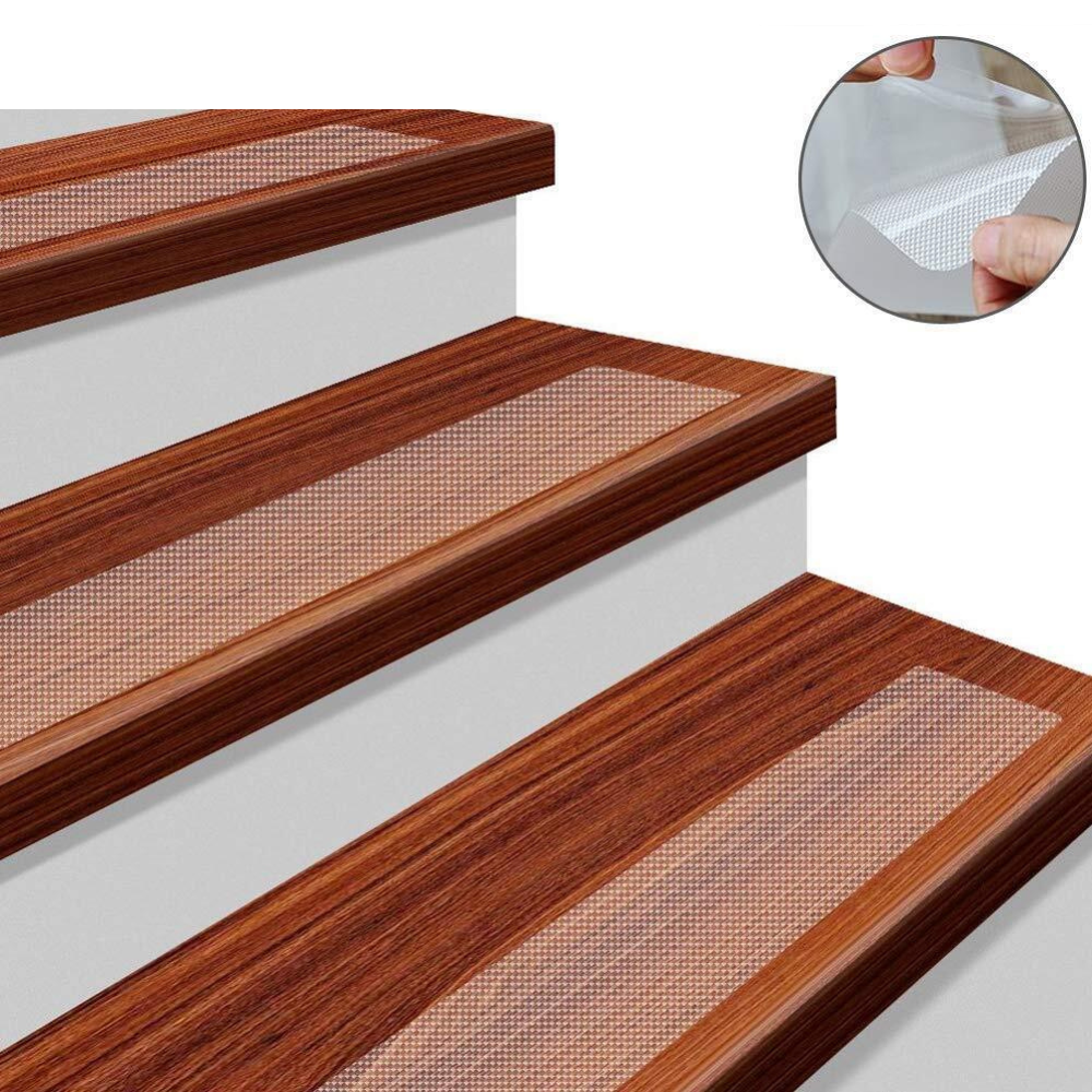 Stair Safety Strips Clear Textured 24 Inch
