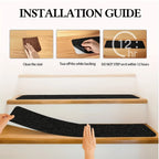 Stair Strips Anti-Slip Self-Adhesive Weather Resistant 10 Pack