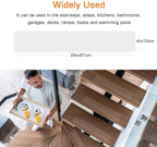 Stair Treads Clear Non-Slip Self-Adhesive